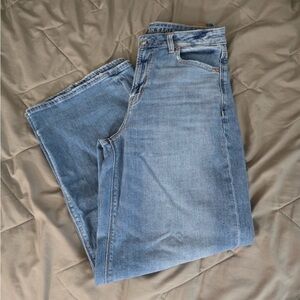 AE cropped wide leg jeans